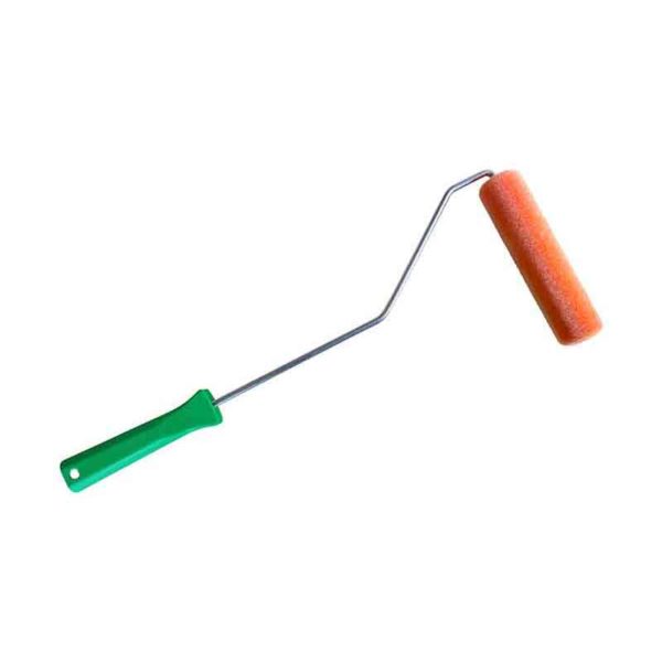 Superflock Varnishing roller with bracket