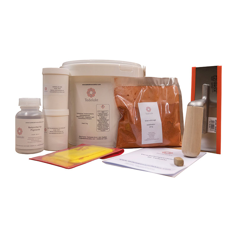 Tadelakt beginners set mini